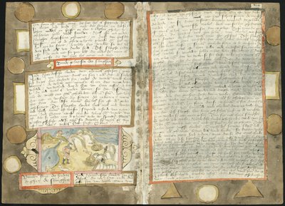 Visboeck di Adriaen Coenen - KB 78 E 54 - folios 219v (sinistra) e 220r (destra) da Adriaen Coenen